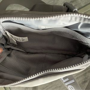 Lululemon grey belt bag